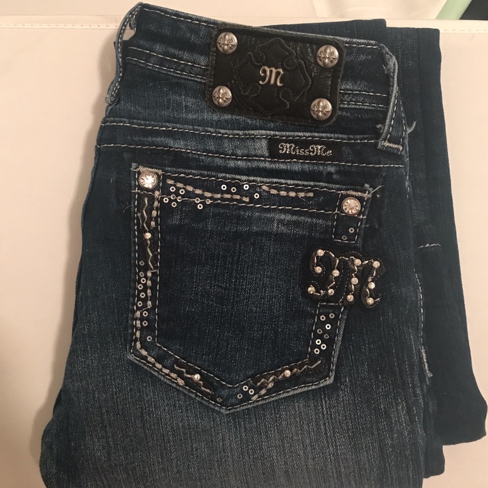 Girls Miss Me Straight Leg Denim